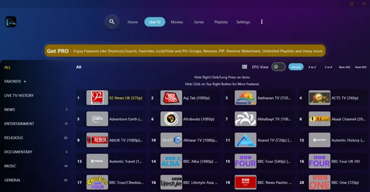 Neutro IPTV Player-1