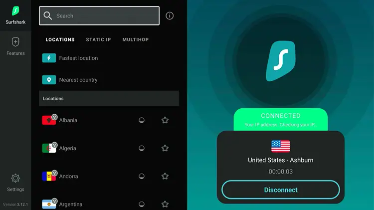 Surfshark-VPN-US-Server