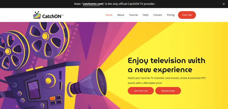 CatchON-TV-Website