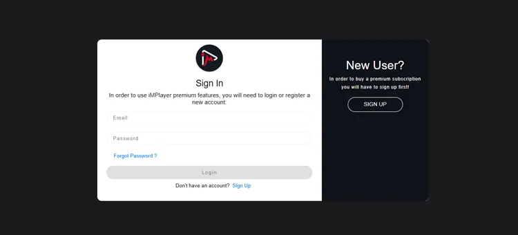 How to Get a Premium Subscription of iMPlayer-1