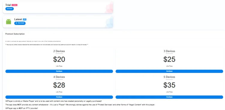How to Get a Premium Subscription of iMPlayer-4