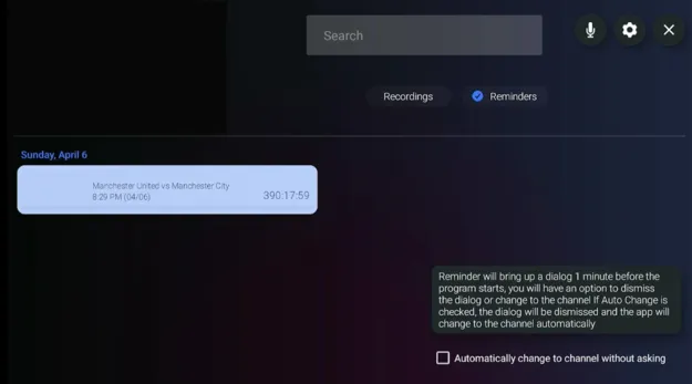 Recording Folder