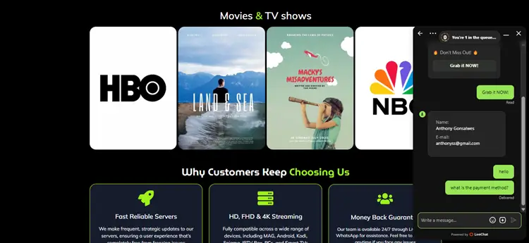 EPIX-IPTV-Payment-Method