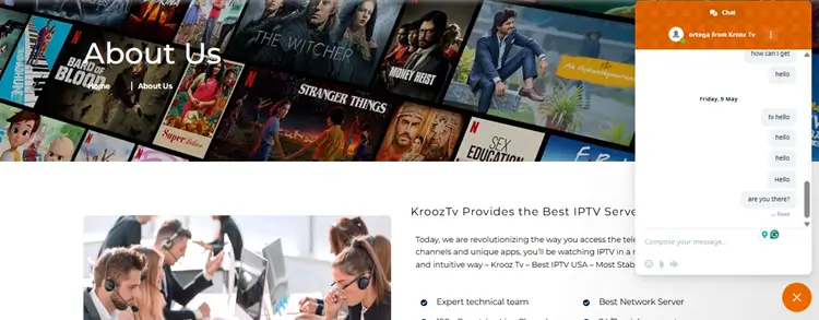 Krooz-TV-Customer-Support