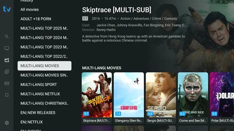 Mega OTT-IPTV-VOD