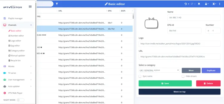 customization-with-IPTV-Editor-Basic-Editing
