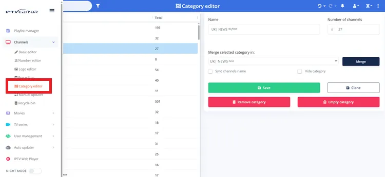 customization-with-IPTV-Editor-Category-Editor