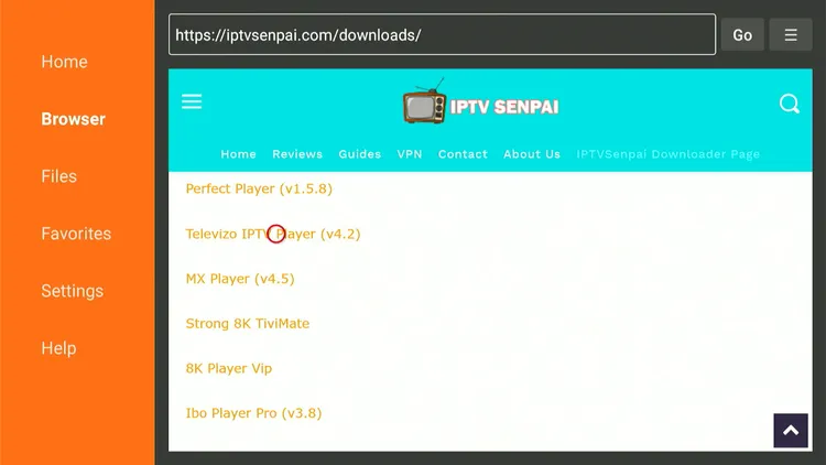 Televizo-IPTV-Downloader