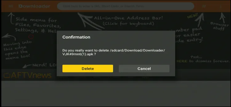 click-delete-again