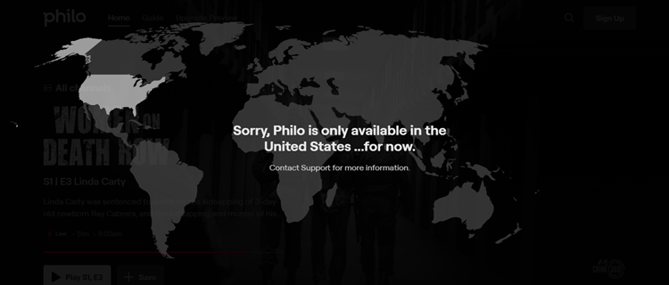 PhiloTV-Availability