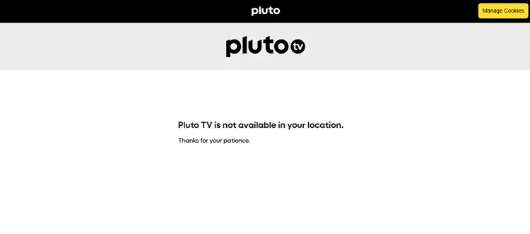 PlutoTV-Location-Restriction