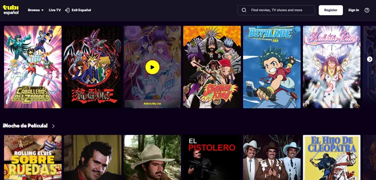 TubiTV-Espanol