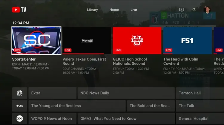 Youtube-TV-LiveTV