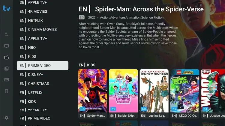 access to on demand content