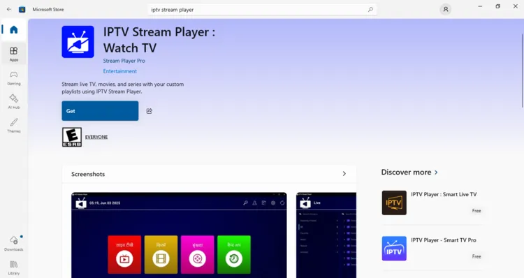 IPTV-Stream-Player-Get