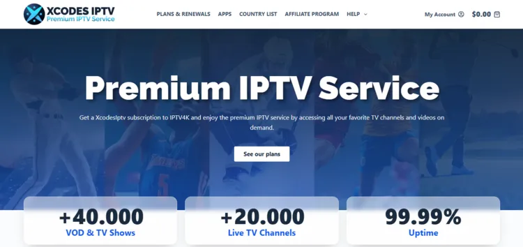 XCodes-IPTV-official-website