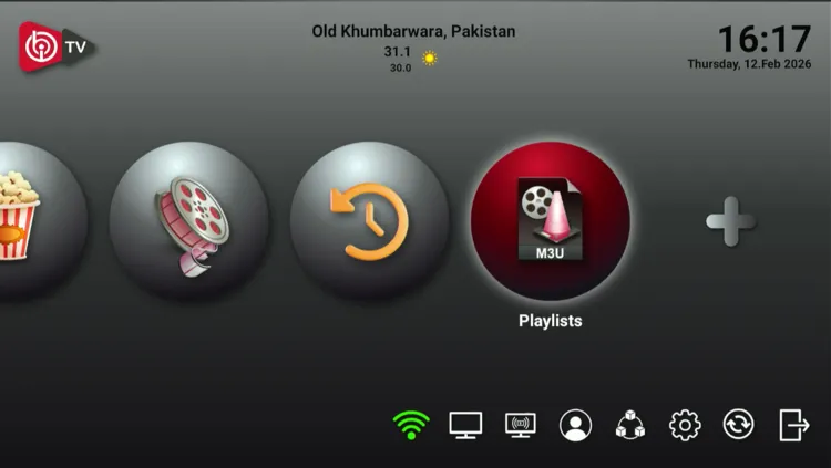 IBO-Player-Click-on-Playlists