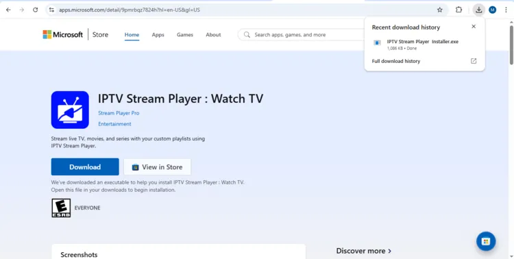 IPTV-Stream-Player-installer