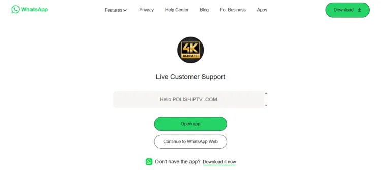 Polish-IPTV-continue-to-whatsapp-web