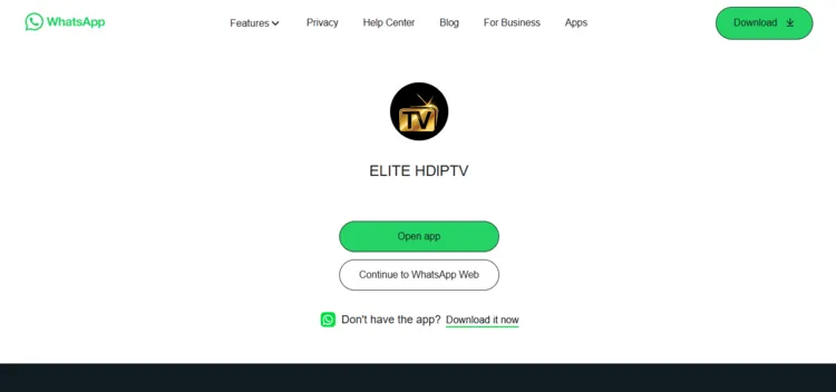 Elite-HD-IPTV-Continue-to-whatsapp-web