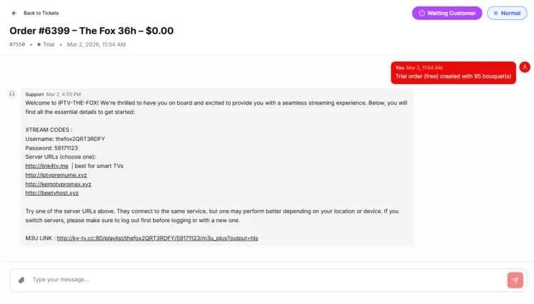 IPTV-The-Fox-login-credentials