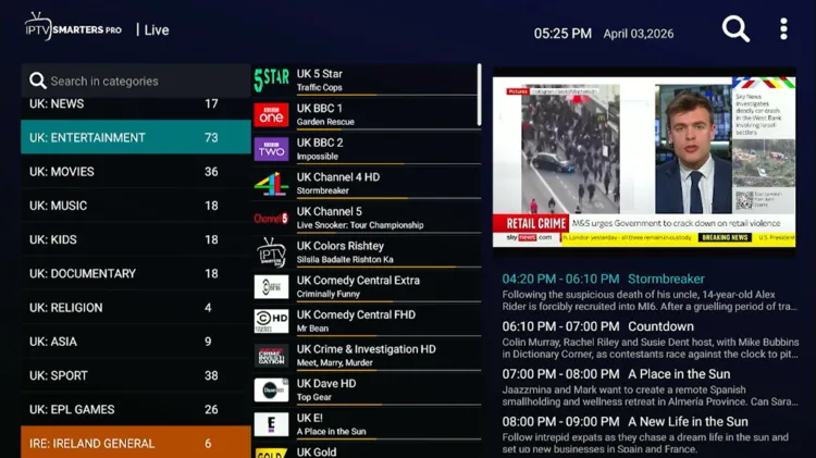 4K-IPTV-Zone-live-TV