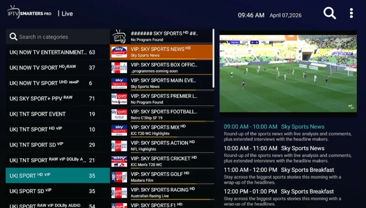 IPTV-Door-live-sports