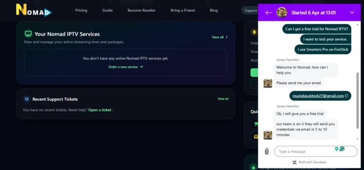 Nomad-IPTV-customer-service