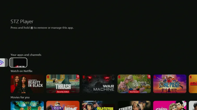 STZ-Player-launch-the-app