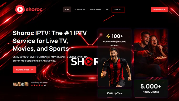 Shoroc-IPTV-Contact