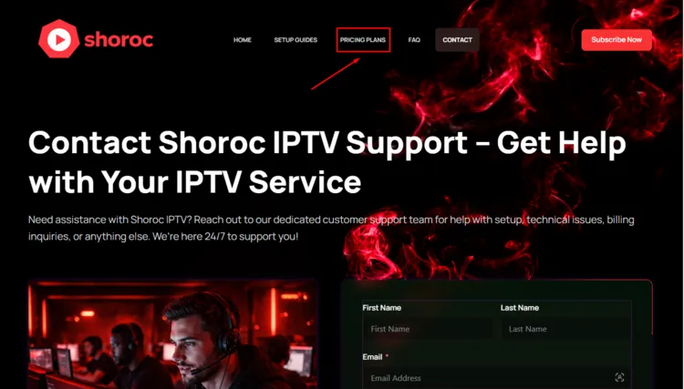 Shoroc-IPTV-Pricing-plans