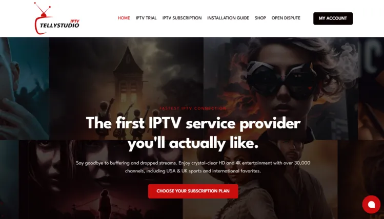 TellyStudio-IPTV-official-website