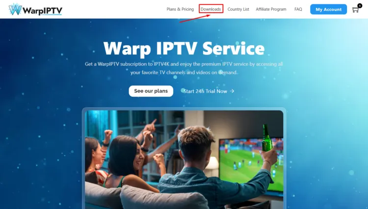 Warp-IPTV-Downloads