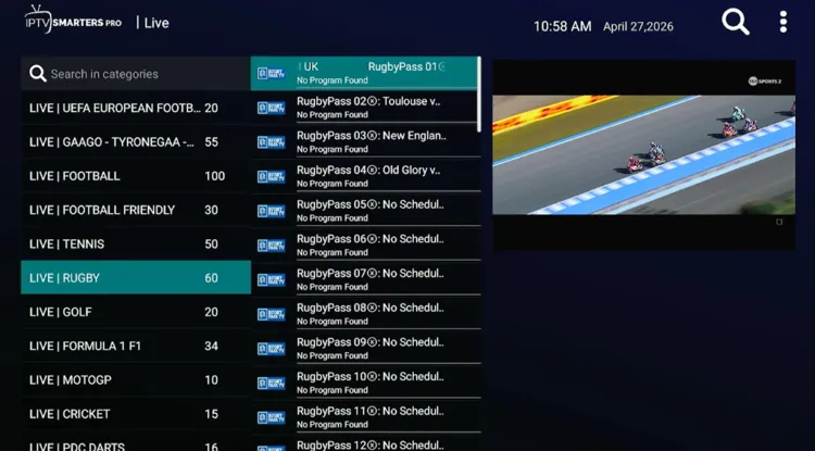 Warp-IPTV-live-sports