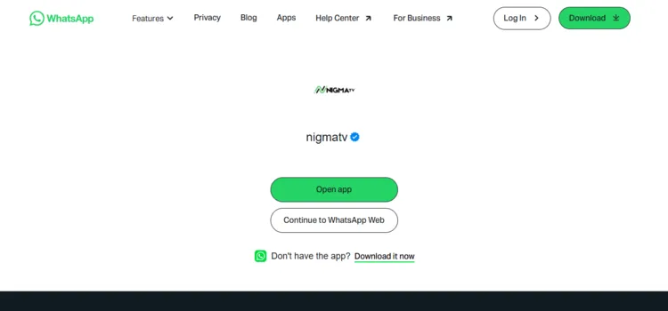 Nigma-IPTV-Continue-to-WhatsApp-Web