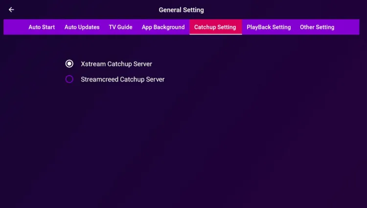 purple-stream-player-catchup-settings