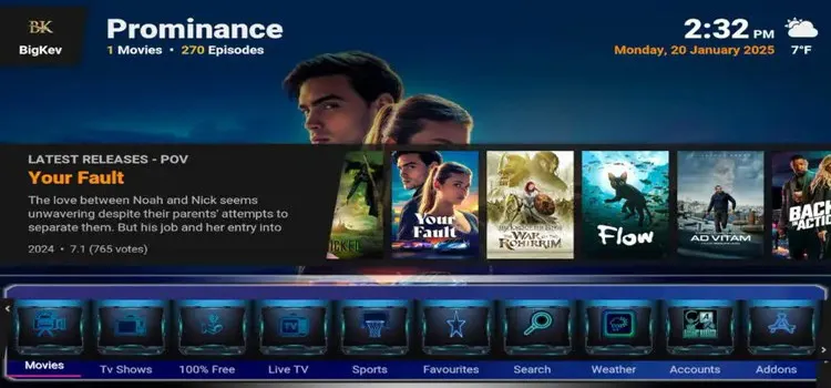 Prominance-Kodi-Build21