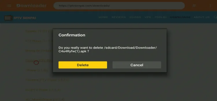 click-delete-again