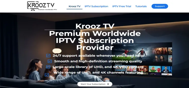 krooz-iptv-interface