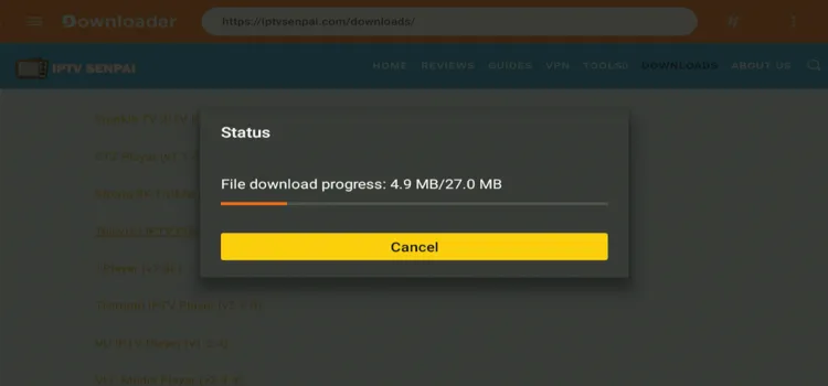 step-4-televizo-has-start-downloading