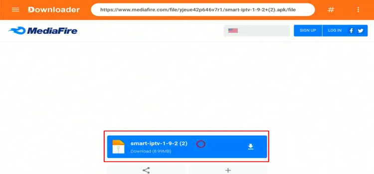 a-media-fire-page-will-open