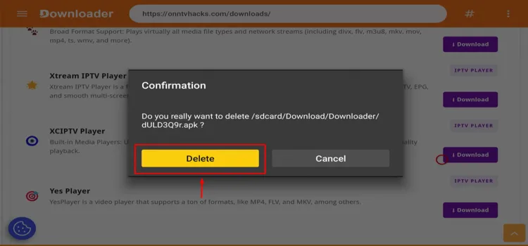 click-delete-again