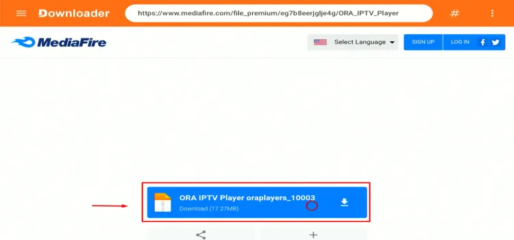 a-mediafire-page-will-open