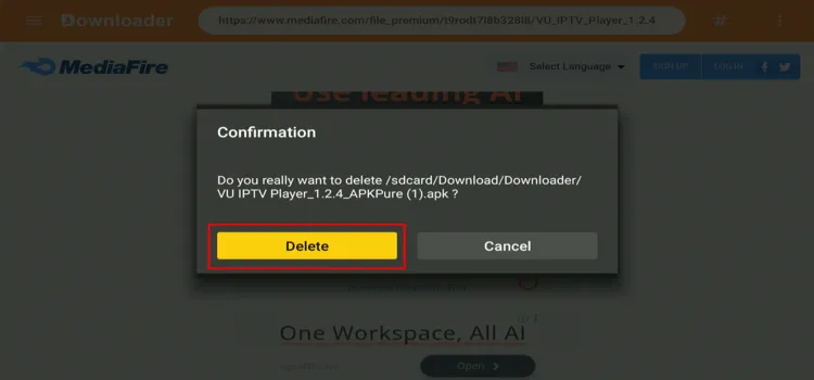 click-delete-again